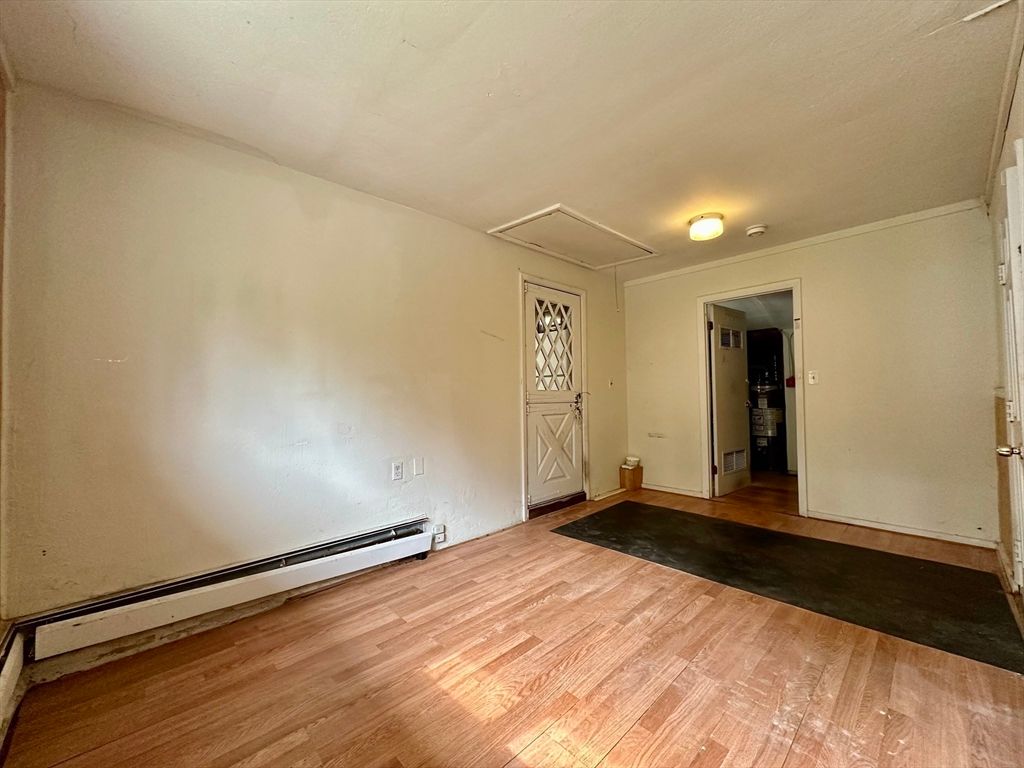 Empty room, Interior, Wood Texture Flooring
