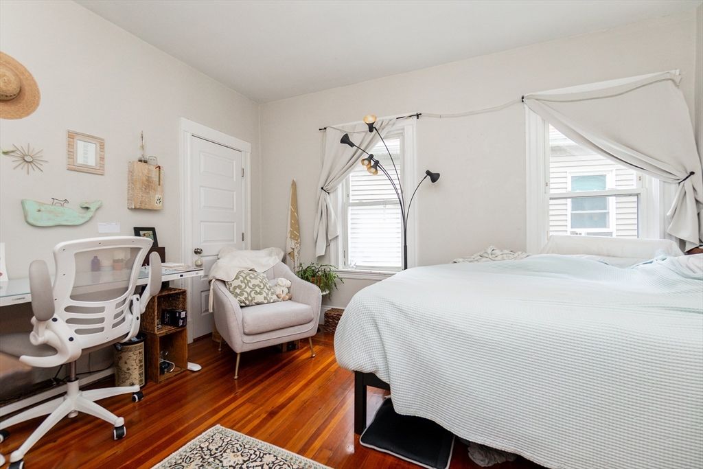 Bedroom, Home Office, Interior, Wood Texture Flooring