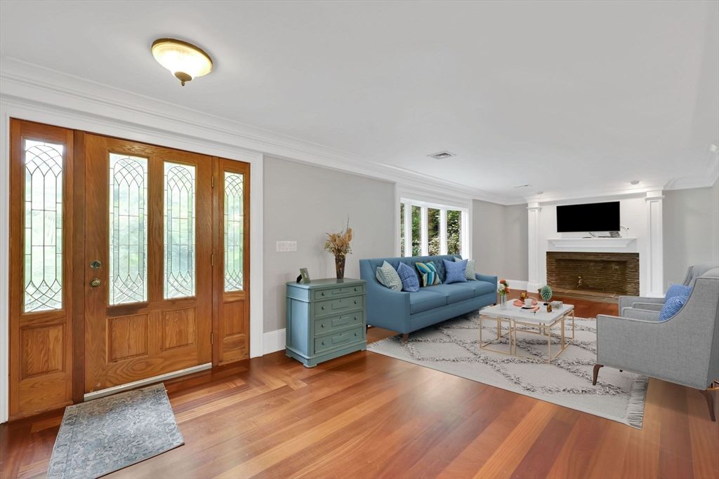Fireplace, Interior, Living room, Wood Texture Flooring
