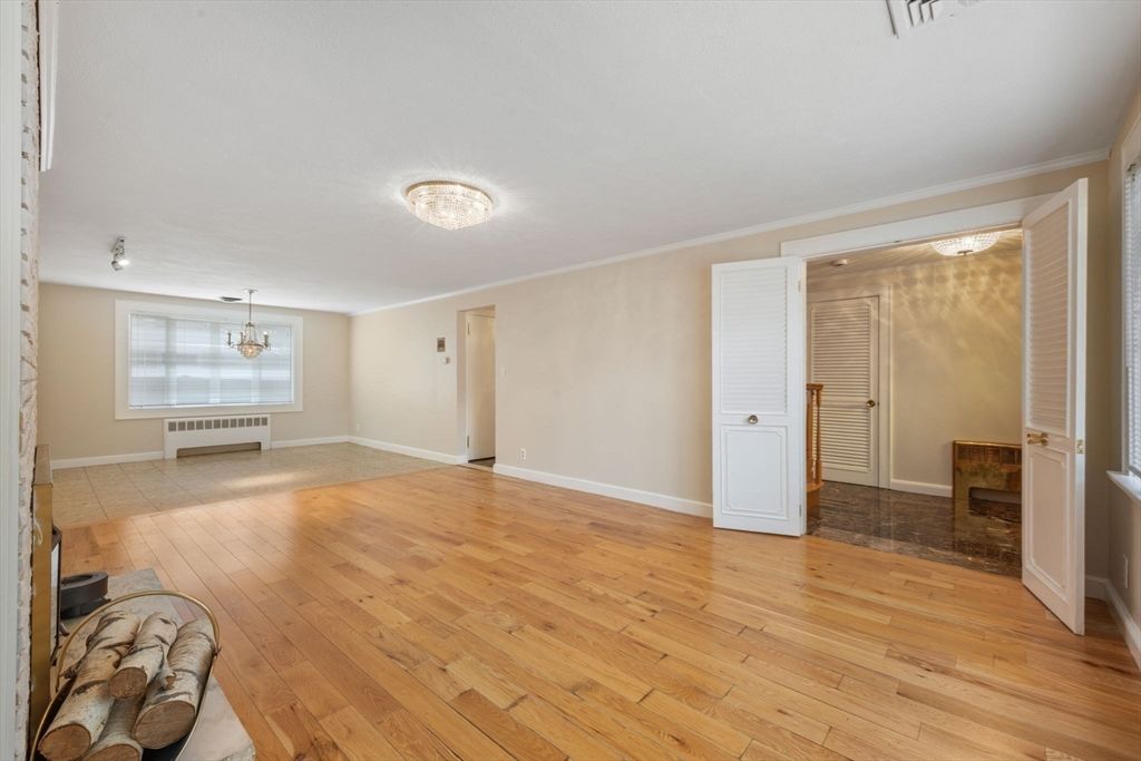 Empty room, Interior, Wood Texture Flooring