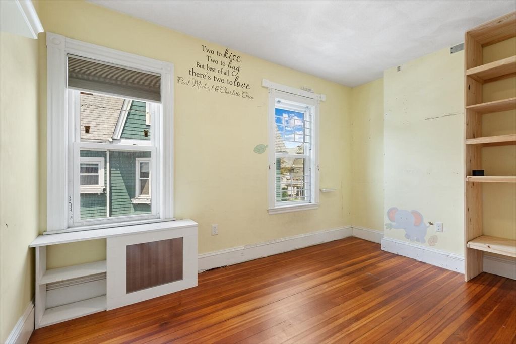 Empty room, Interior, Wood Texture Flooring