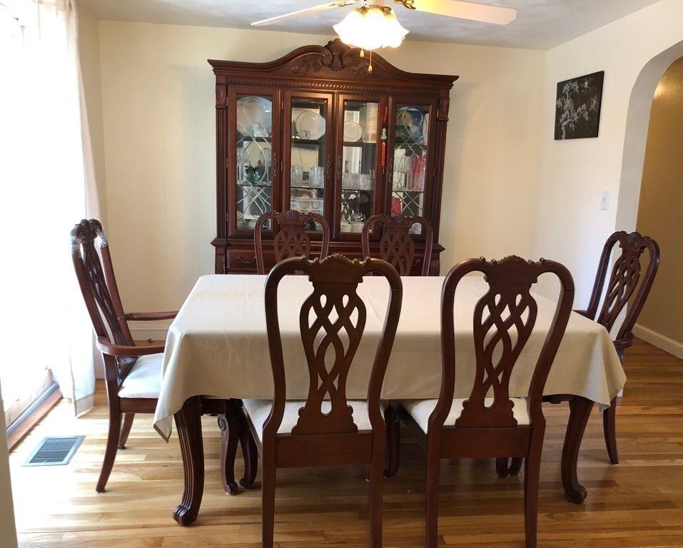 Dining room, Interior, Wood Texture Flooring