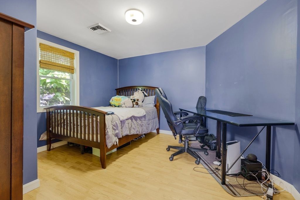 Bedroom, Home Office, Interior, Wood Texture Flooring