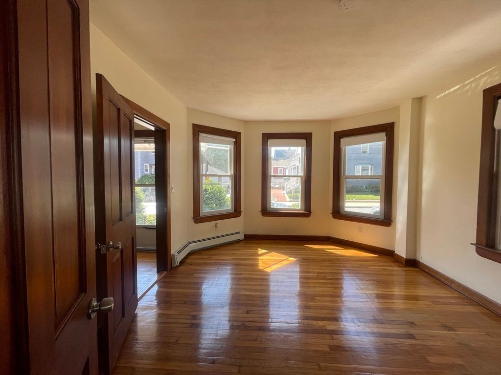 Empty room, Interior, Wood Texture Flooring