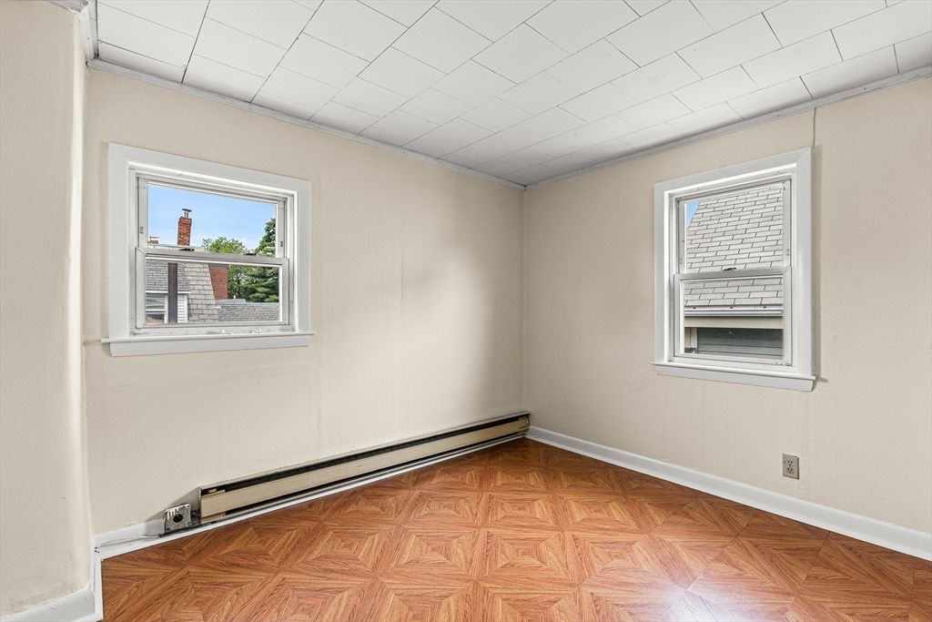 Empty room, Interior, Wood Texture Flooring