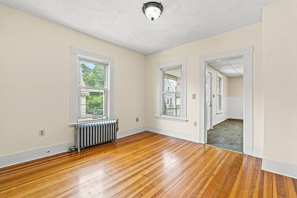 Empty room, Interior, Wood Texture Flooring