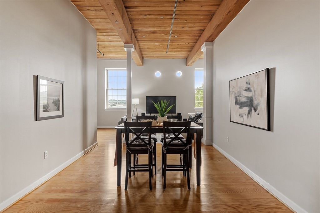 Dining room, Interior, Wooden Beams, Wooden Ceilings, Wood Texture Flooring