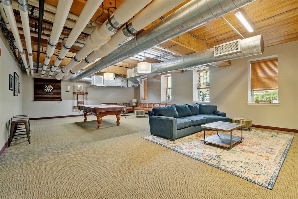 Billiard Table, Game Room, Interior, Living room