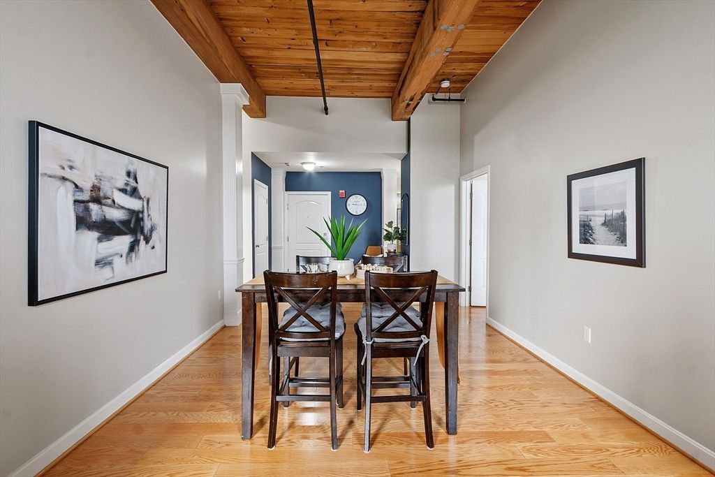 Dining room, Interior, Wooden Beams, Wooden Ceilings, Wood Texture Flooring