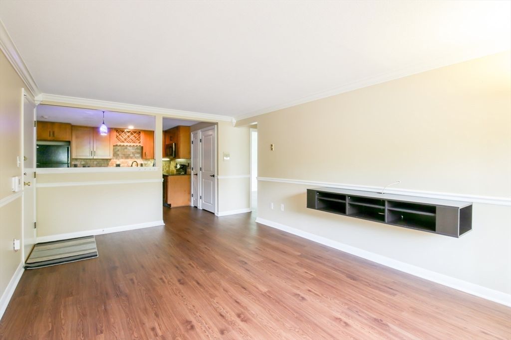 Empty room, Interior, Kitchen, Wood Texture Flooring