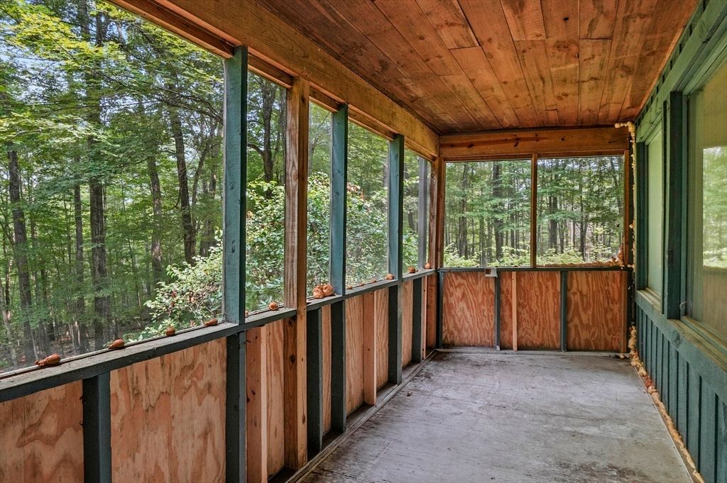 Interior, Sun Room, Wooden Ceilings