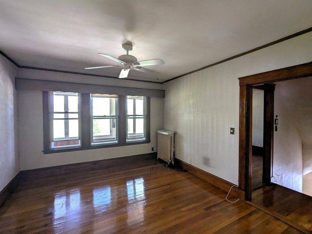 Empty room, Interior, Wood Texture Flooring