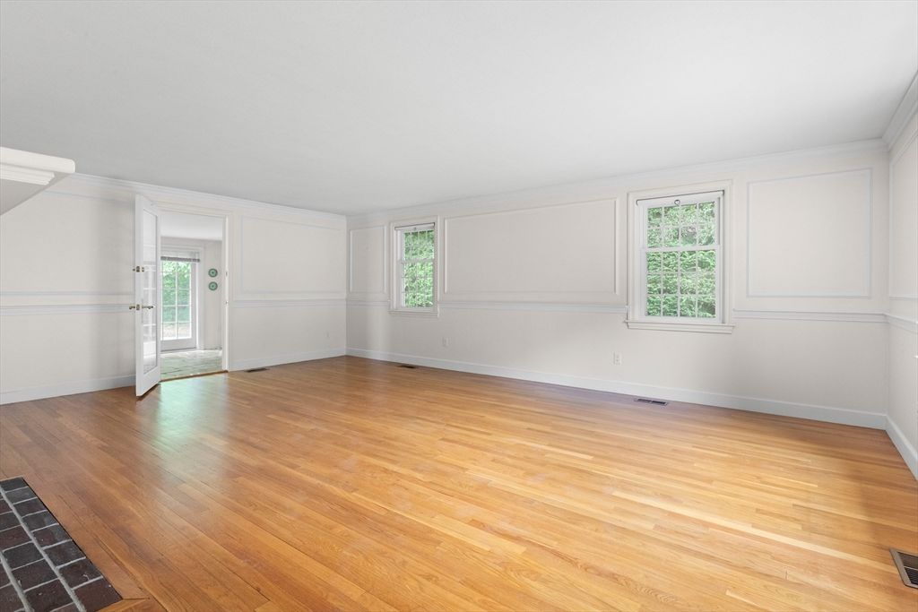 Empty room, Interior, Wood Texture Flooring