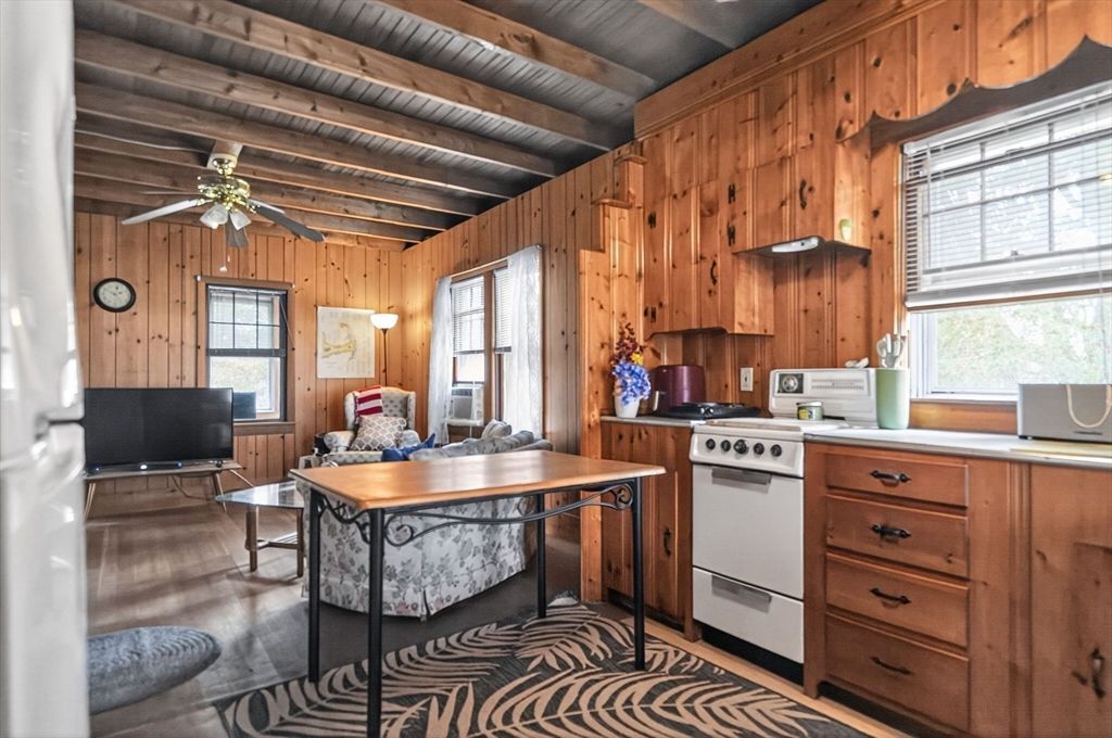Interior, Kitchen, Wooden Beams, Wooden Ceilings, Wooden Walls