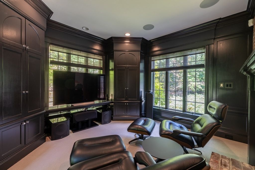 Home Theatre Room, Interior, Recessed Lighting, Theatre Room