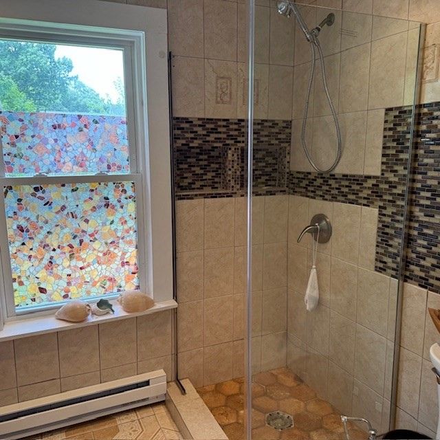 Bathroom, Glass Shower, Interior