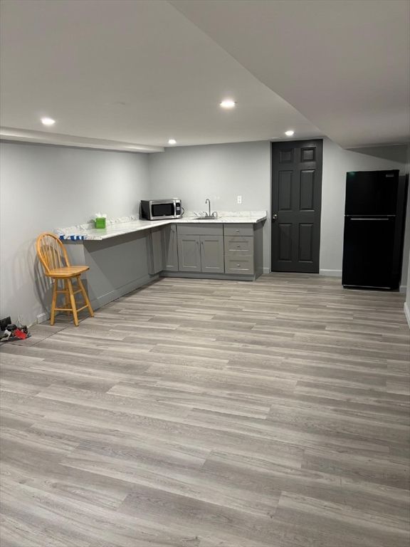 Interior, Recessed Lighting, Wood Texture Flooring