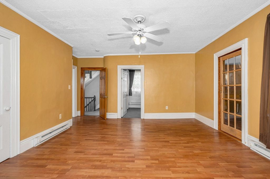 Empty room, Interior, Wood Texture Flooring