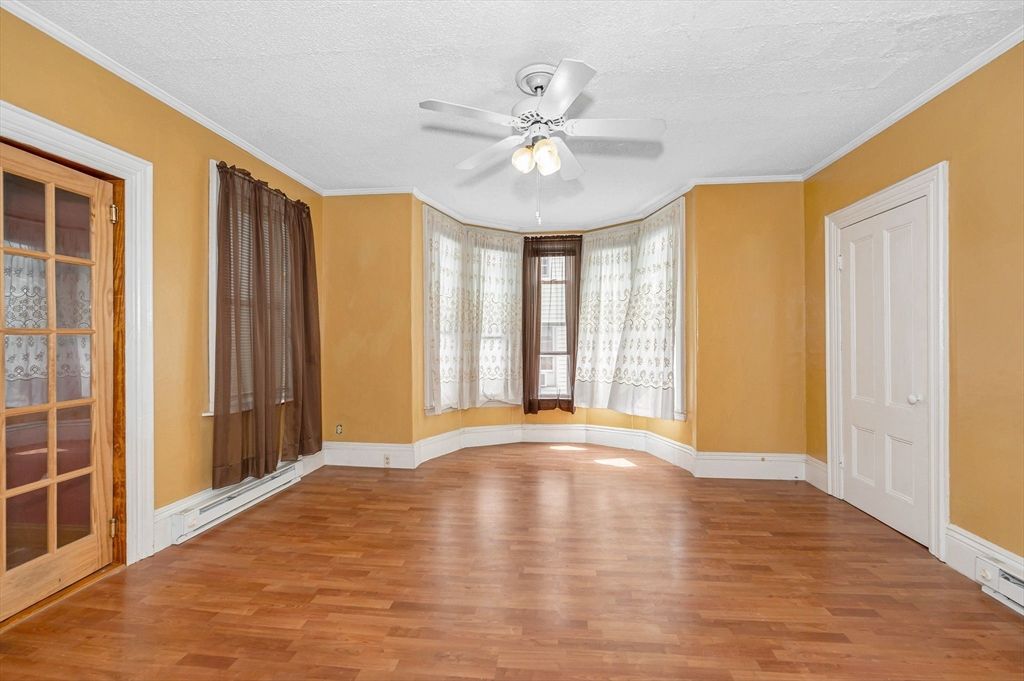 Empty room, Interior, Wood Texture Flooring