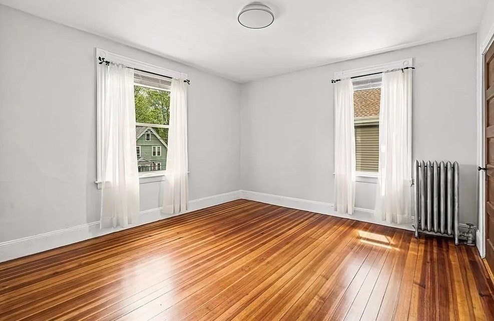 Empty room, Interior, Wood Texture Flooring
