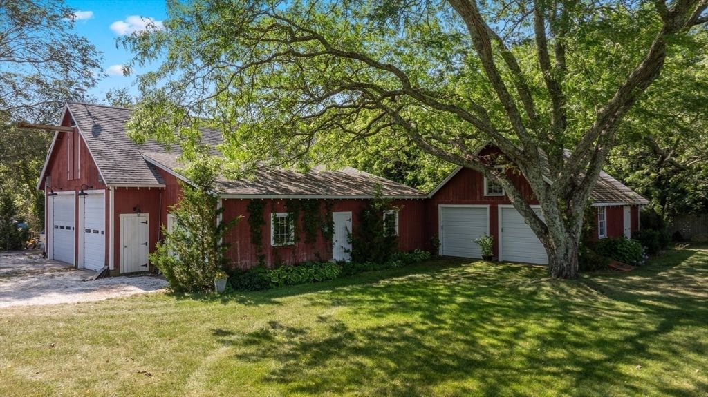 Backyard, Detached Garage, Exterior
