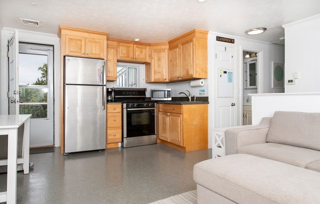 Interior, Kitchen, Recessed Lighting, Stainless Steel Appliances