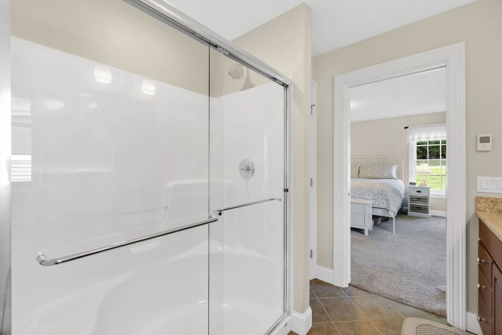 Bathroom, Bedroom, Glass Shower, Interior
