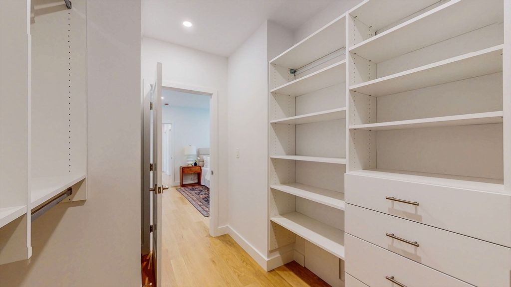 Interior, Recessed Lighting, Walk-in Closets, Wood Texture Flooring