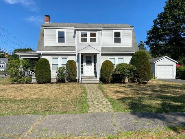 Detached Garage, Exterior, Facade, Raised Ranch