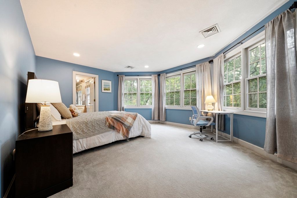 Bedroom, Home Office, Interior, Recessed Lighting