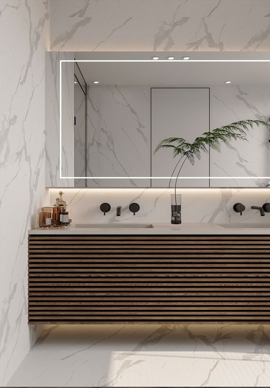 Bathroom, Interior, Marble, Marble Walls