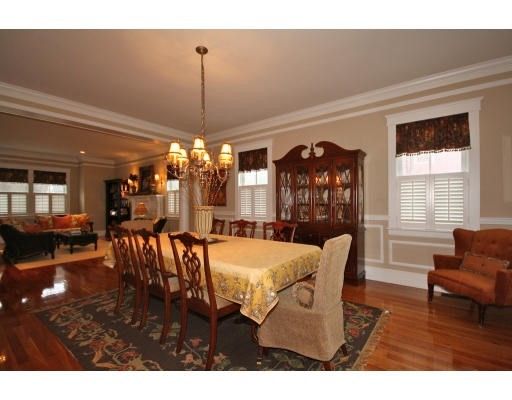 Chandelier, Dining room, Interior, Living room, Recessed Lighting, Wood Texture Flooring