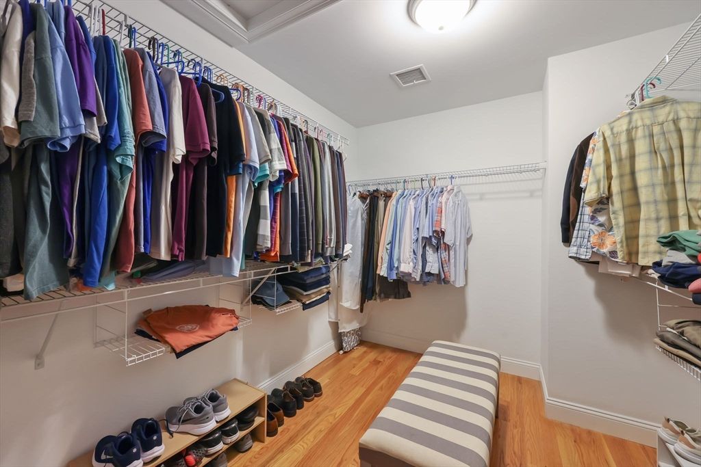 Interior, Walk-in Closets, Wood Texture Flooring