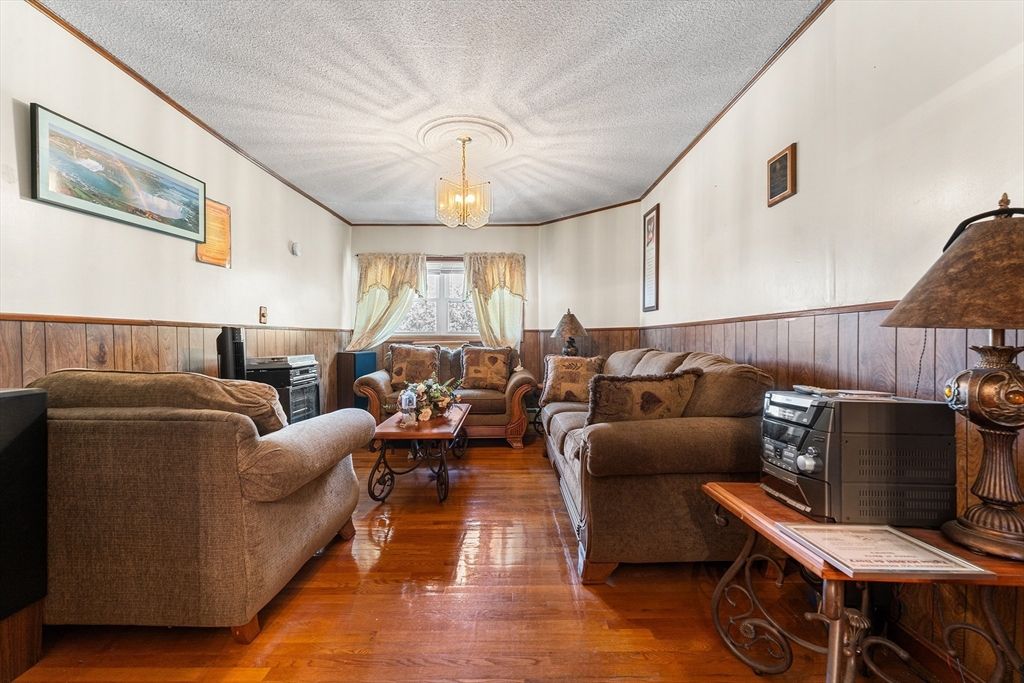 Chandelier, Interior, Living room, Wood Texture Flooring