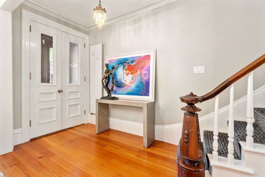 Chandelier, Interior, Wood Texture Flooring