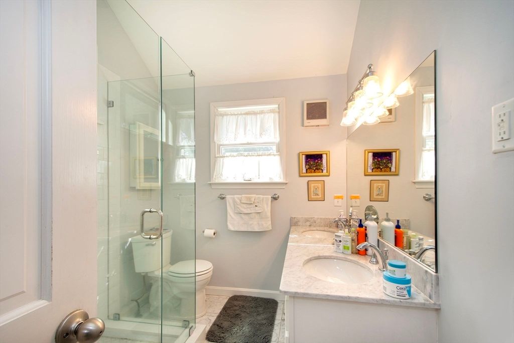 Bathroom, Dual Sink Vanities, Glass Shower, Interior