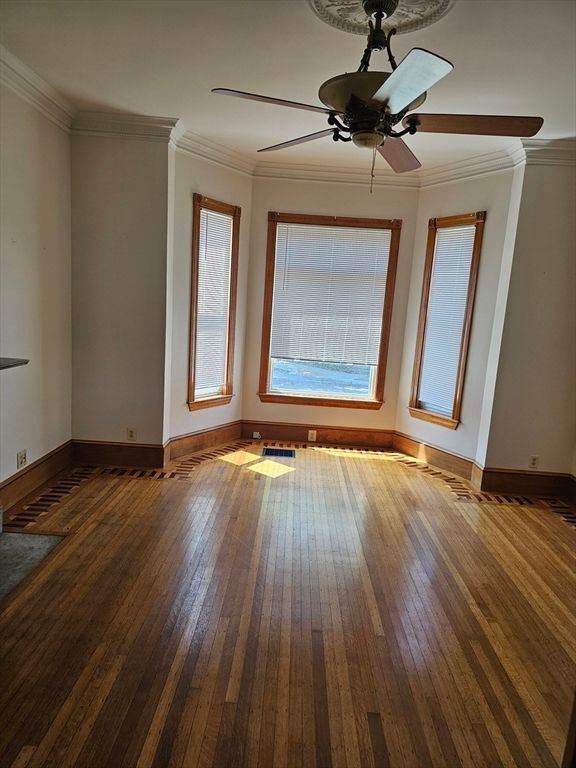 Empty room, Interior, Wood Texture Flooring