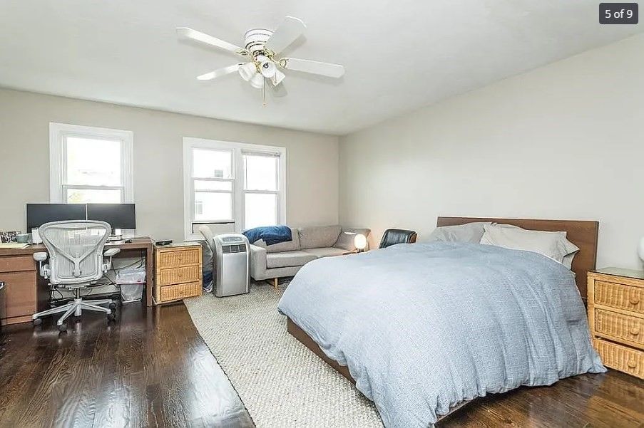 Bedroom, Home Office, Interior, Wood Texture Flooring