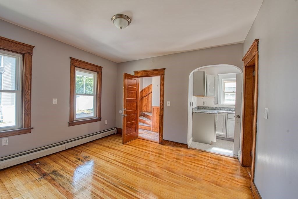 Empty room, Interior, Wood Texture Flooring