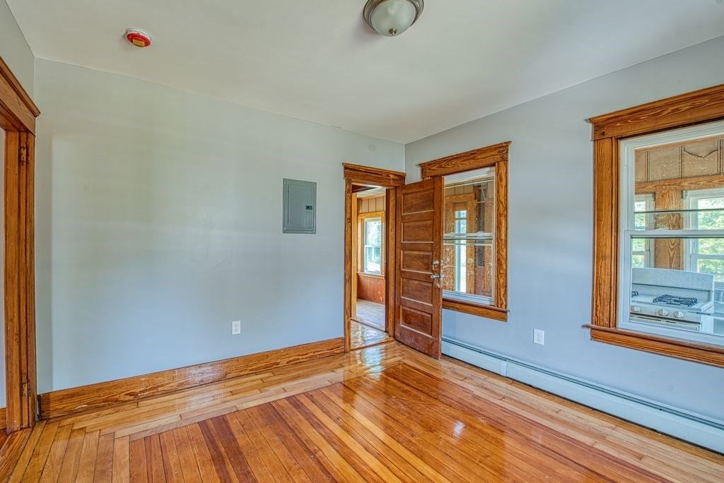 Empty room, Interior, Wood Texture Flooring