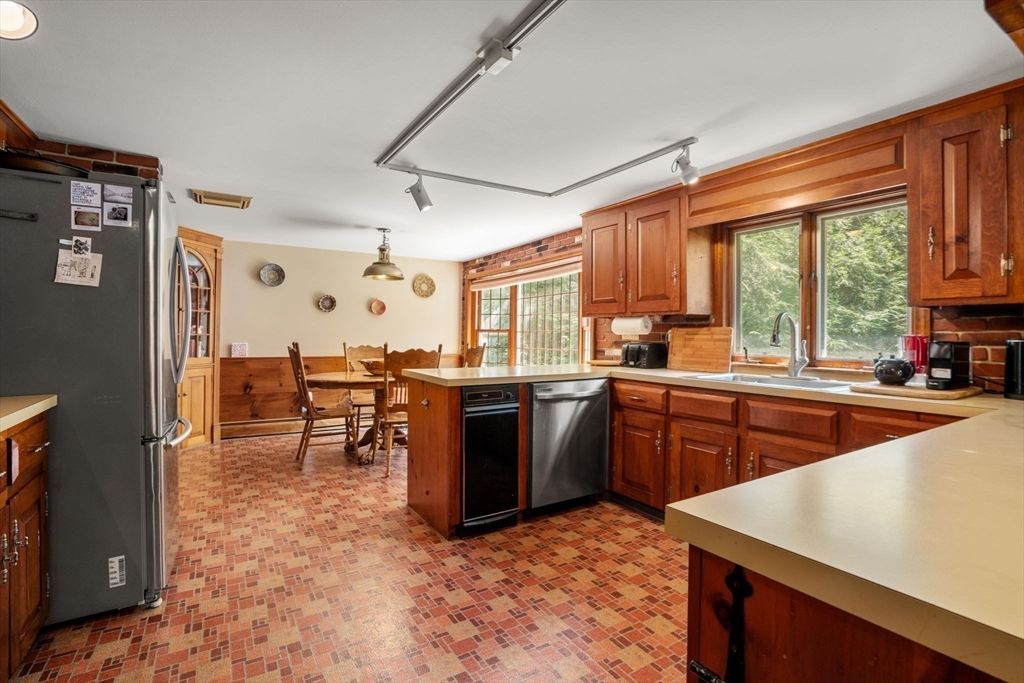Dining room, Interior, Kitchen
