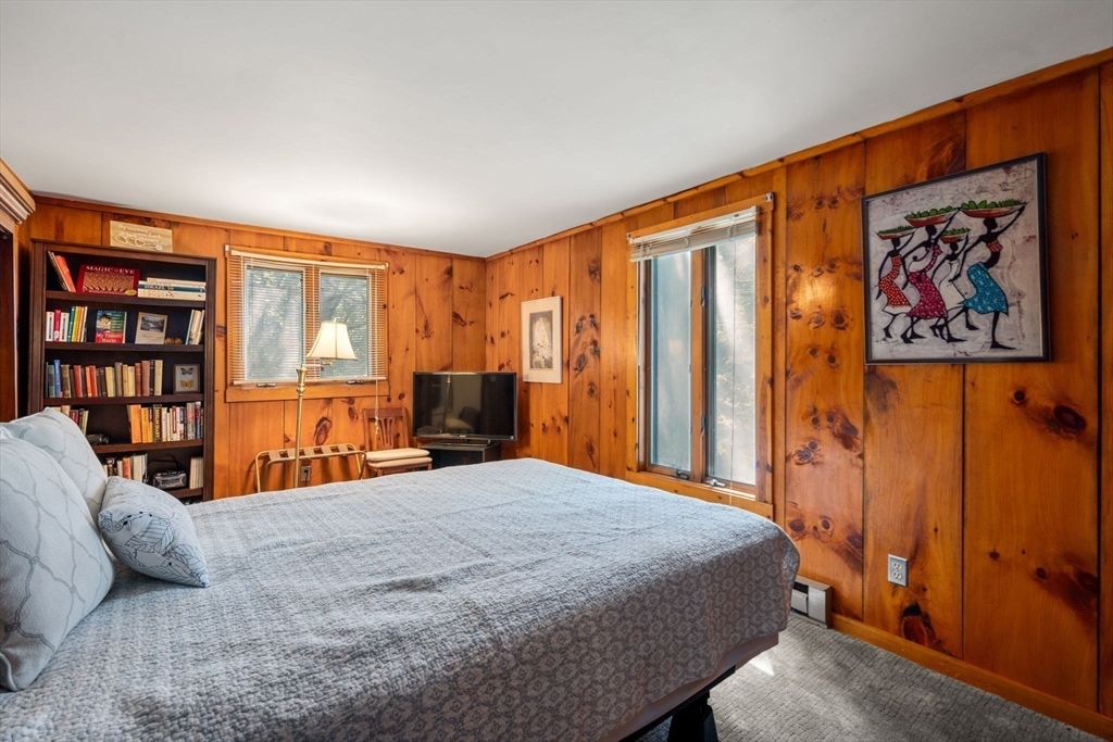Bedroom, Interior, Wooden Walls