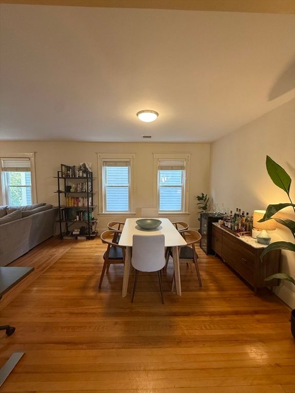 Dining room, Interior, Wood Texture Flooring