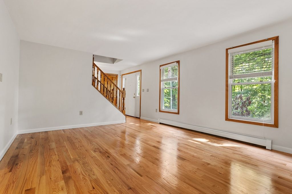 Empty room, Interior, Wood Texture Flooring