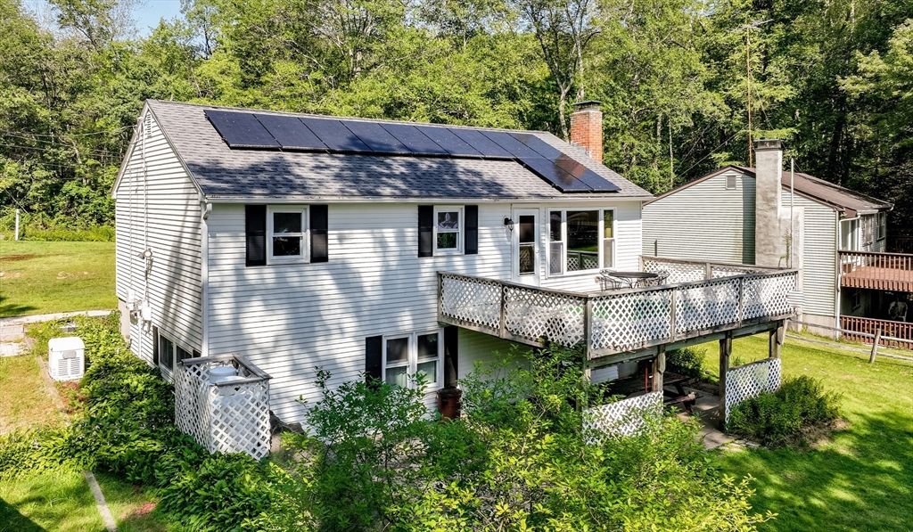Backyard, Exterior, Hot Tub, Solar Panels