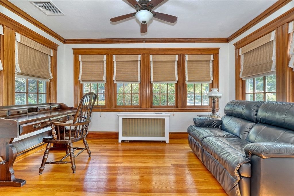 Home Office, Interior, Wood Texture Flooring