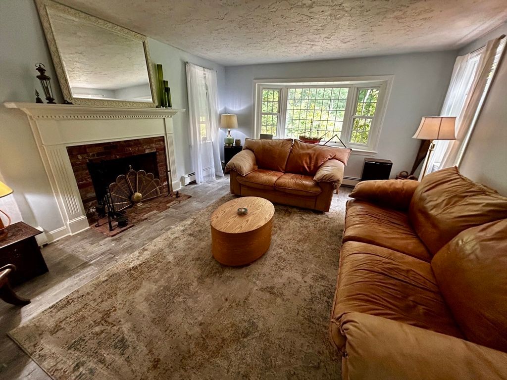 Fireplace, Interior, Living room, Wood Texture Flooring