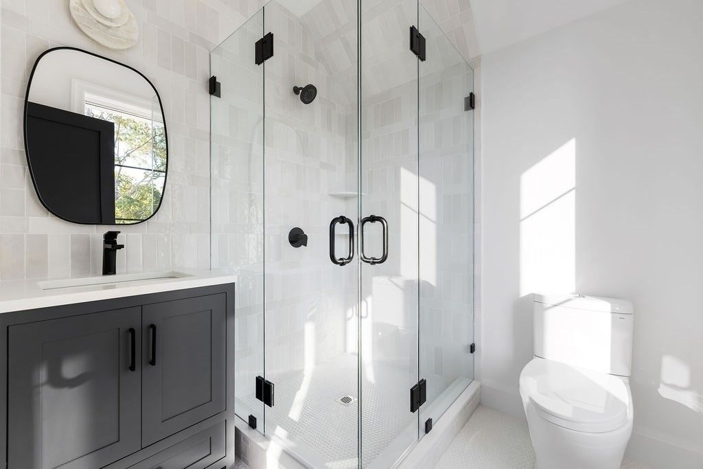 Bathroom, Glass Shower, Interior