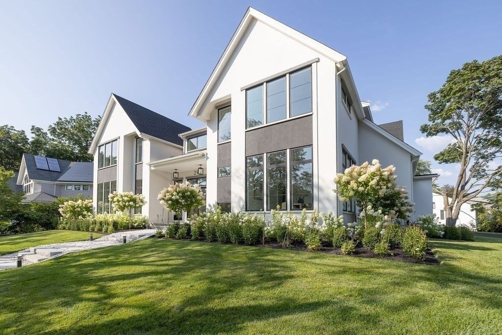 Backyard, Exterior, Facade, Solar Panels, Farmhouse