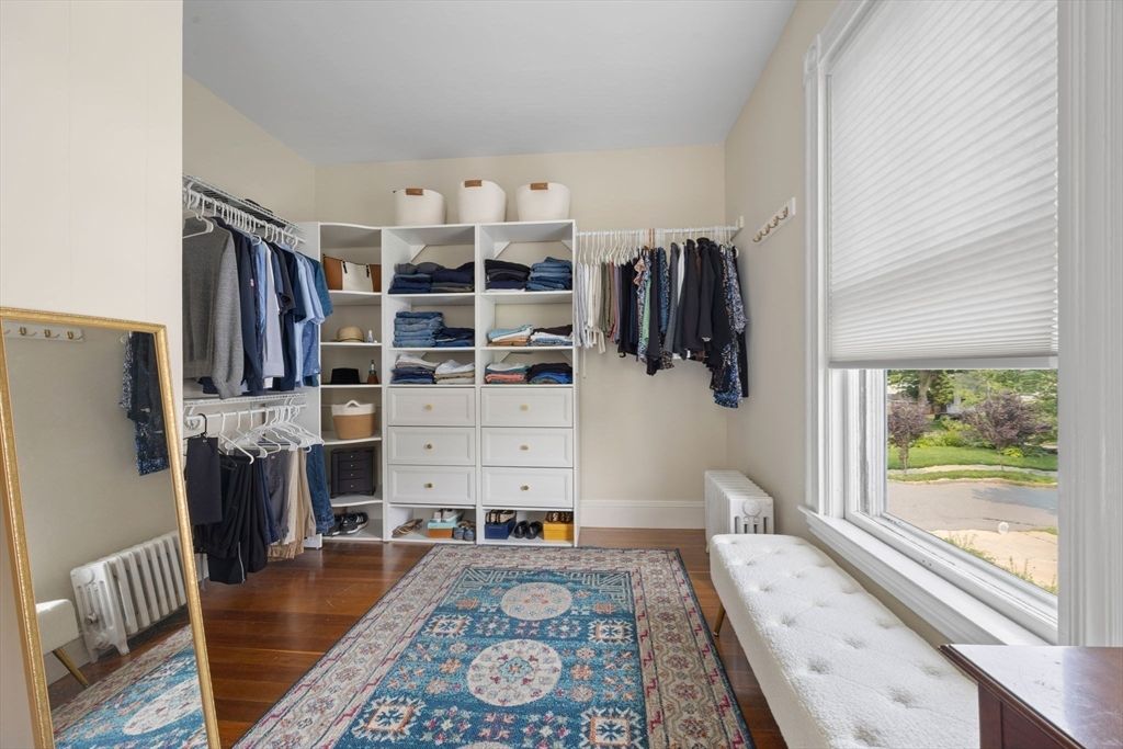 Interior, Walk-in Closets, Wood Texture Flooring